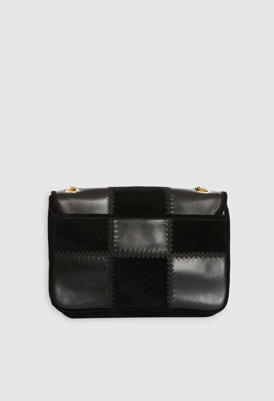 Bolso negro cuero Angelo