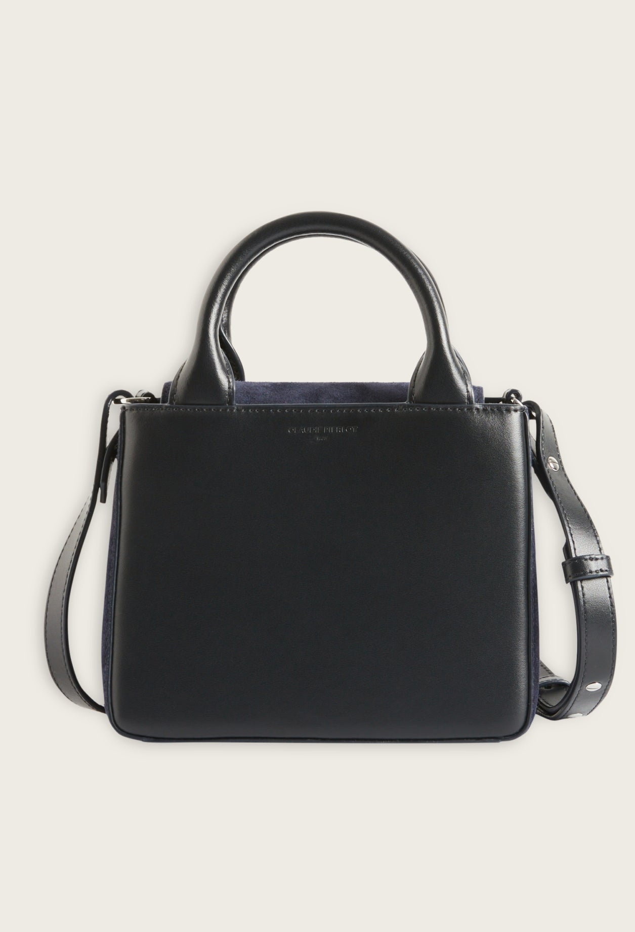 Bolso Anouck de ante azul marino