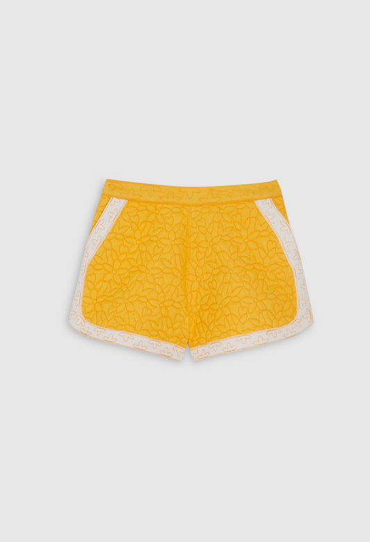 Pantalón corto bouty amarillo